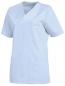 Preview: Damen Schlupfkasack hellblau kurzarm Leiber