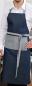 Preview: Latzschürze navy Jeanslook EINZELN