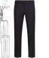 Preview: Greiff Herren-Hose schwarz MODERN