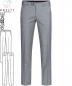 Preview: Greiff Herren-Hose hellgrau MODERN