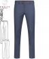 Preview: Greiff Herren-Hose marine MODERN Slim Fit