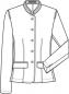 Preview: Greiff Damen Blazer Stehkragen Jersey Landhaus 5-Knopf