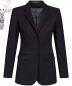 Preview: Greiff Damen-Blazer schwarz Basic 2-Knopf Regular Fit