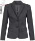 Preview: Greiff Damen-Blazer anthrazit BASIC 2-Knopf