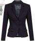 Preview: Greiff Damen Blazer schwarz BASIC 2-Knopf Slim Fit