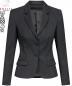 Preview: Greiff Damen Blazer anthrazit BASIC 2-Knopf Slim Fit