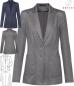 Preview: Greiff Damen Jersey Blazer Casual 2-Knopf glencheck