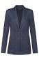 Preview: Greiff Damen Jersey Blazer Casual 2-Knopf glencheck