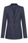 Preview: Jersey Damen Blazer Greiff Casual 2-Knopf meliert