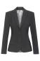 Preview: Greiff Blazer Damen anthrazit Premium Slim Fit 2-Knopf