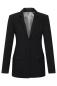 Preview: Greiff Damen Blazer anthrazit lang Premium 2-Knopf