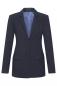 Preview: Greiff Damen Blazer lang Premium 2-Knopf marine