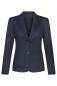 Preview: Jersey Damen Kurzblazer Greiff Casual 2-Knopf glencheck