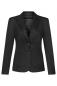 Preview: Jersey Damen Kurzblazer Greiff Casual 2-Knopf meliert