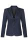 Preview: Jersey Damen Kurzblazer Greiff Casual 2-Knopf meliert