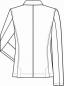 Preview: Jersey Damen Kurzblazer Greiff Casual 2-Knopf glencheck