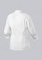Preview: BP® Leichte Damen Kochjacke weiß langarm Druckknöpfe