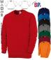 Preview: BP® Sweatshirt farbig unisex, 1/1 Arm, farbig einzeln, Langarm