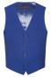 Preview: Greiff Herren Weste italien blue Premium Regular Fit 4-Knopf