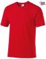 Preview: Berufsbekleidung T-Shirt kurzarm rot Damen & Herren