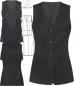 Preview: Damen Weste Regular Fit Greiff Basic 4-Knopf