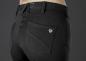 Preview: 5-Pocket-Röhren-Jeans Damen schwarz Stretch
