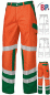 Preview: Warnschutzhose warnorange/grün