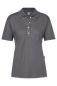 Preview: Greiff Damen-Poloshirt anthrazit kurzarm