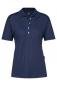 Preview: Greiff Damen-Poloshirt marineblau kurzarm