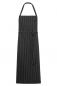 Preview: Latzschürze Nadelstreifen schwarz-weiß 72x100cm 2er Pack