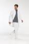 Preview: Arztkittel Stehkragen unisex Damen und Herren