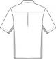 Mobile Preview: Kochjacke Reißverschluss Greiff Kochshirt schwarz Jersey-Einsatz