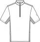 Mobile Preview: Kochjacke Reißverschluss Greiff Kochshirt weiß Jersey-Einsatz