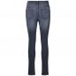 Preview: Arbeitshose Damen 5 Pocket Jeans blue-denim-washed Stretch