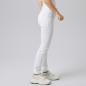 Preview: Arbeitshose Damen 5 Pocket Skinny Jeans weiss Stretch