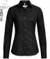 Preview: Damen Bluse schwarz langarm Greiff MODERN Slim Fit