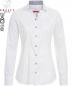 Preview: Damen Bluse weiß grau langarm Greiff MODERN