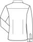 Preview: Damen Bluse weiß Greiff Leasing langarm Comfort Fit