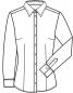 Preview: Damen Bluse Greiff Leasing langarm Slim Fit