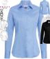 Preview: Greiff DDamen Bluse Premium langarm Stretch Regular Fit