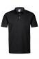 Preview: Greiff Poloshirt Herren schwarz kurzarm