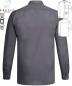 Preview: Herren-Hemd anthrazit Greiff langarm Basic Regular Fit