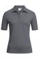 Preview: Greiff Damen-Poloshirt anthrazit kurzarm Stretch