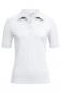 Preview: Greiff Damen-Poloshirt weiß kurzarm Stretch