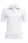Preview: Greiff Damen-Poloshirt weiß kurzarm Stretch