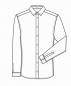 Preview: Herren Hemd langarm Button-Down Greiff Regular Fit blau/weiß gestreift