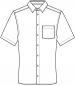 Preview: Herren Hemd kurzarm bleu Greiff Leasing Regular Fit