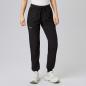 Preview: Damen-Schlupfhose schwarz slimfit Stretch Arbeitshose mit Gummizug