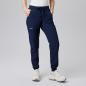 Preview: Damen-Schlupfhose marine slimfit Stretch Arbeitshose mit Gummizug