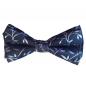 Preview: Fliege Floral blau